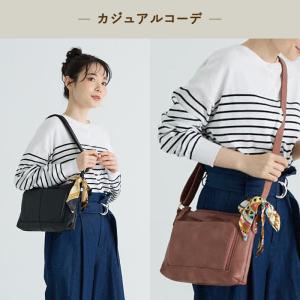 ショルダーバッグ レディース 斜めがけ 軽い ...の詳細画像2