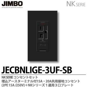 神保電器 NKシリーズ コンセント・プレート組合わせセット 埋込ダブル