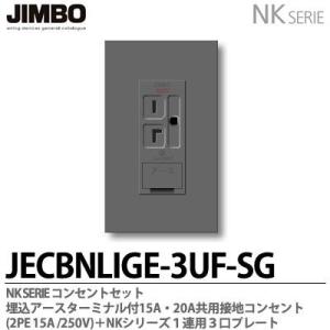 神保電器 NKシリーズ コンセント・プレート組合わせセット 埋込ダブル