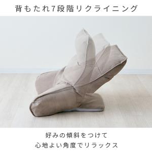 座椅子 背もたれ おしゃれ 1人掛け フロアチ...の詳細画像5
