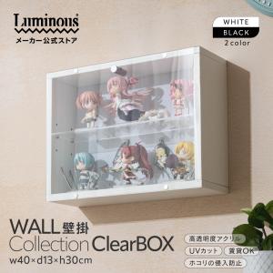 コレクションケース 大型 アクリル ケース 壁掛け ホワイト フィギュア