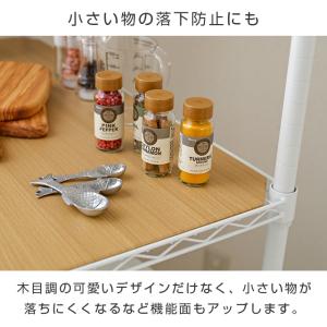 ウッドシート シェルフ幅111×奥行41cm適...の詳細画像4