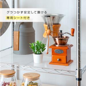 キッチンラック 幅55cm 4段 ゴミ箱上ラッ...の詳細画像4