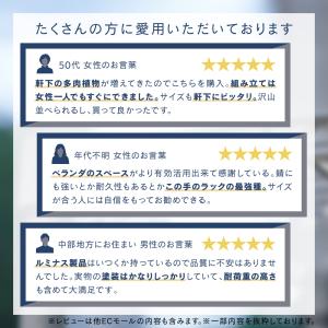 ルミナス EXシリーズ ラック 屋外 3段 幅...の詳細画像3