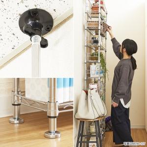 スチールラック 突っ張り 幅120cm 10段...の詳細画像5