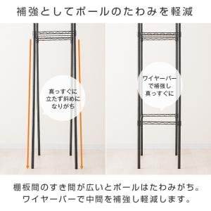 コの字バー 幅61×奥行41cm ルミナスノワ...の詳細画像4