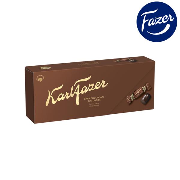 Fazer カールファッツェル ダーク チョコレート 1箱×250g フィンランドのお菓子です