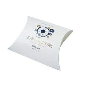 絹工房 富岡シルク石鹸 レギュラーサイズ（80g）｜lumpini