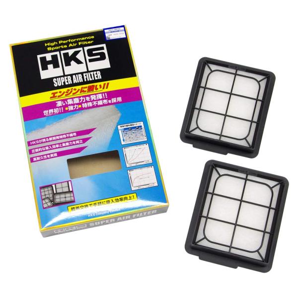 HKS 吸気系パーツ スーパーエアフィルター GT-R R35 2枚セット 70017-AN105 ...