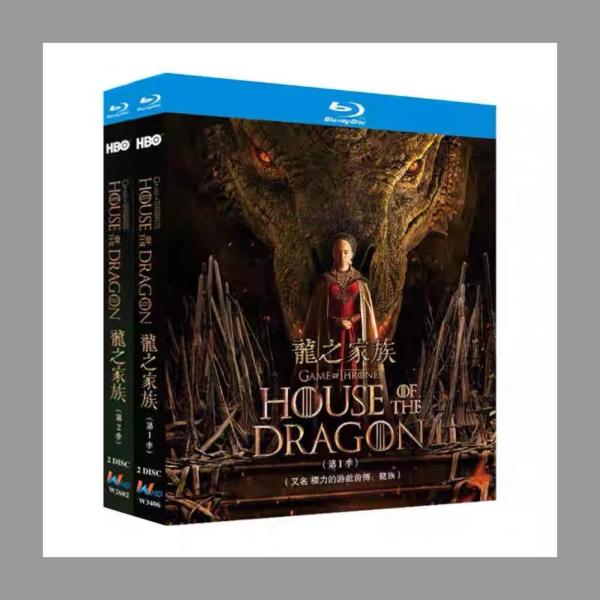 日本語吹き替え 日本語字幕 ハウス・オブ・ザ・ドラゴン シーズン1-2 Blu-ray 全話収録 海...