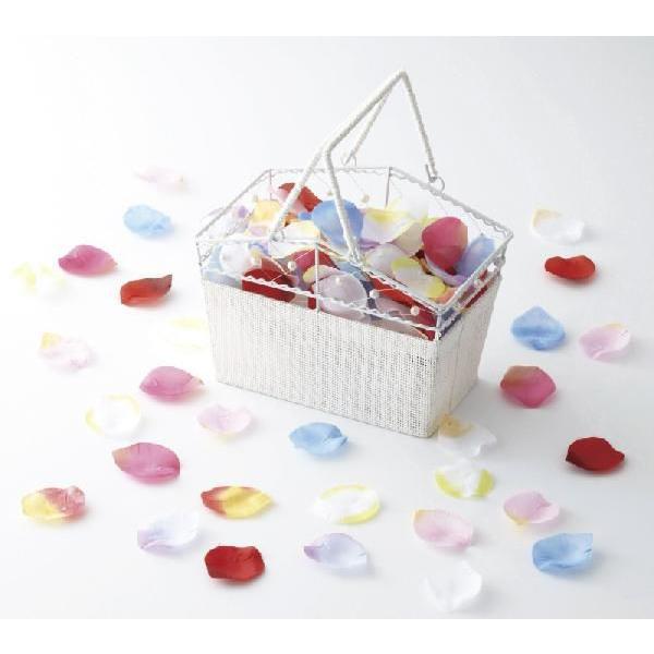 花びらシャワー　バスケット付　【ブライダル演出用品　フラワーシャワー】