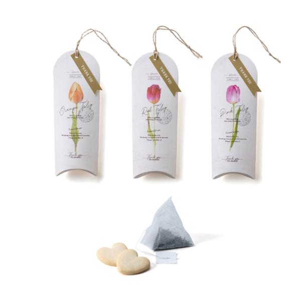 【プチギフト】LOVE ? フレーバーティープチ（紅茶＆クッキー）1個 1862【サンクスギフト・紅...