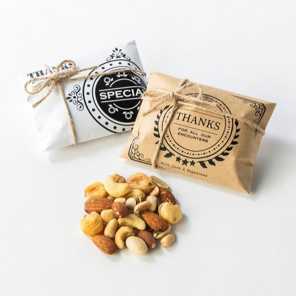 【プチギフト】幸せ届けたいなっ！つ//con1171【落花生・ナッツ・クラフト】※5個単位でご注文く...