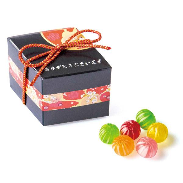 【プチギフト】てまり箱//con1258【キャンディ・あめ・和風】※5個単位でご注文ください