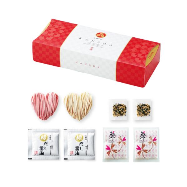 【引出物】極だし　ハートうどんセット//F287【引き出物・フードギフト・うどん 】