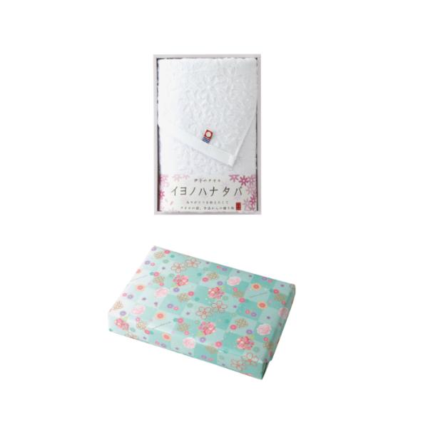 【引出物】「イヨノハナタバ」フェイスタオル1Ｐ//F323【タオル・ギフト・今治】