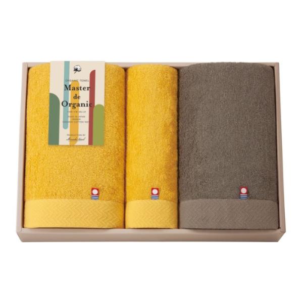 【引出物】マスタードオーガニック 日本製 愛媛今治 オーガニックタオルセット tkd-45100//...