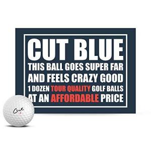 CUT BLUE ゴルフボール コンプレッション90 カットゴルフ