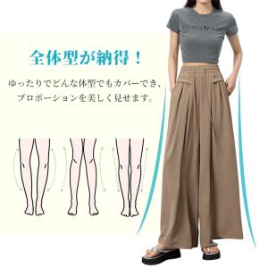 パンツ ボトムス レディース 軽量快適 ウエス...の詳細画像3