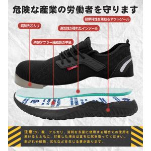 セーフティーシューズ 安全靴 作業靴 メンズ ...の詳細画像1