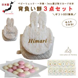 ベビーリュック 選び取りカード 一升餅 3点セッ...の商品画像