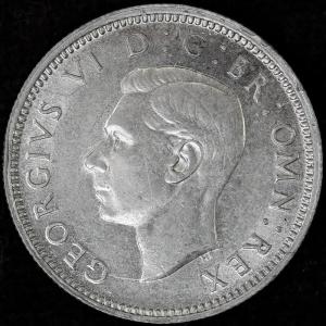 イギリス ジョージ6世 1946年 6ペンス銀貨 : エルズコレクション