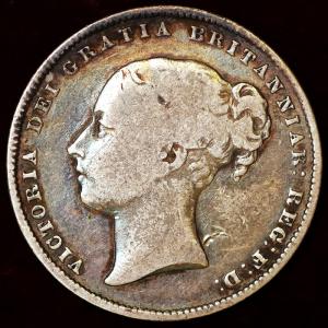 イギリス ジョージ6世 1946年 ハーフクラウン銀貨 : エルズ