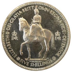 イギリス 1940年 ジョージ6世 1シリング 銀貨 Great Britain 1940