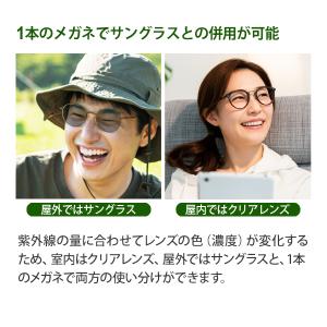 度付き 調光メガネ福袋 UVカット フレーム+...の詳細画像2