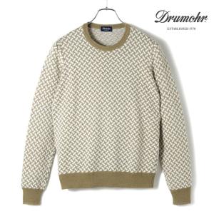 CELINE（セリーヌ） クルーネックニット ブラウン メンズ 2ad6w-874p