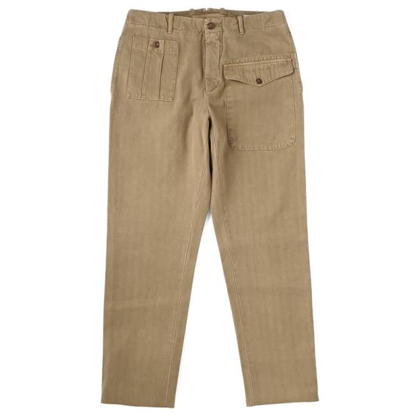 GTA ジーティーアー  秋冬 コットンヴィンテージヘリンボーンカーゴパンツ LORENZO  [g...