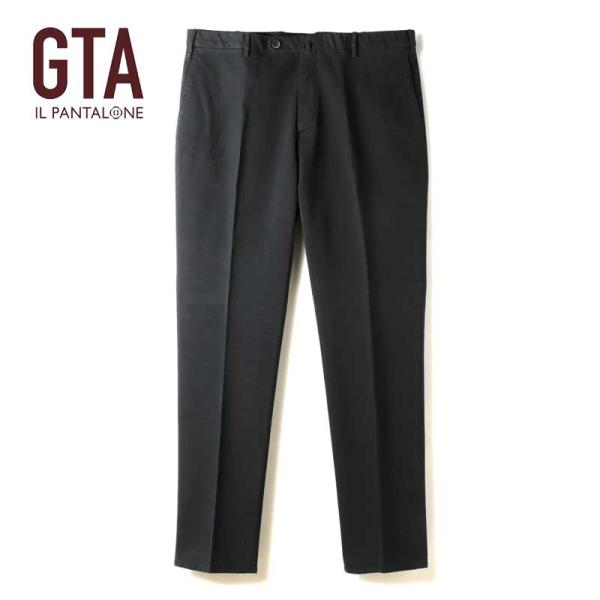 GTA / ジーティーアー ガーメントダイコットンストレッチノープリーツテーパードパンツ(FEDER...