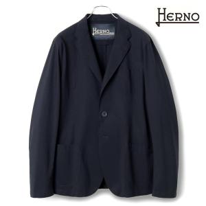 HERNO / ヘルノ4WAYストレッチナイロンジャージー2Bジャケット(GA0091U)（ネイビー）｜lunedomenica