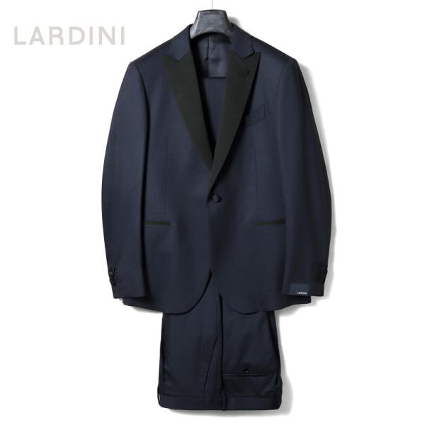 LARDINI / ラルディーニ ウールストレッチアムンゼン3ピースタキシードスーツ(JX7816E...
