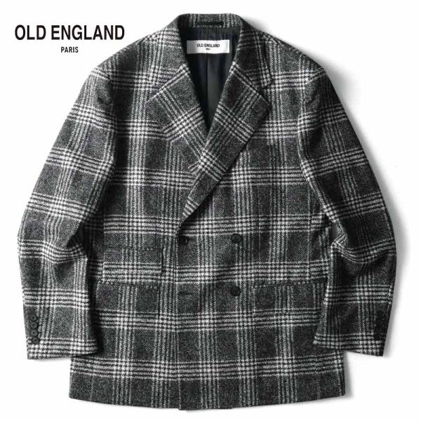 OLD ENGLAND / オールドイングランド TALLIA DI DELFINO製ウールシルクカ...