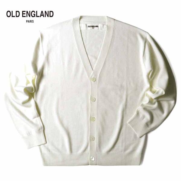 OLD ENGLAND / オールドイングランド CARIAGGI製ウールカシミヤハイゲージVネック...