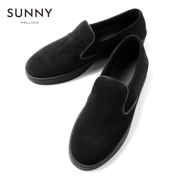PELLICO SUNNY / ペリーコサニー カーフスエードレザースリッポンスニーカー(M010 ...