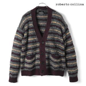 ロベルトコリーナ MOHAIR CARDIGAN SWEATER モヘア ニット 48 50120914