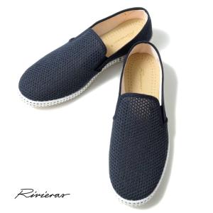 Rivieras / リビエラコットンキャンバス&amp;メッシュスリッポンシューズ（CLASSIC CANVAS &amp; MESH）