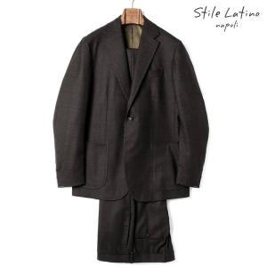 <美品>STILE LATINO ネイビー ウール カシミヤ ジャケット 48 50％OFF・新品・46,50,52】 STILE LATINO（スティレ ラティーノ