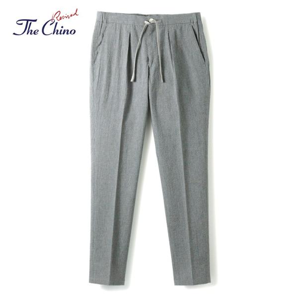 The Chino Revived / ザ・チノ リヴァイブド コットンシアサッカードローコード付き...