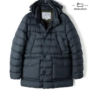 WOOLRICH / ウールリッチ軽量ナイロンシエラダウンパーカ(SIERRA DETACHABLE HOOD PARKA)（MELTON BLUE）｜lunedomenica