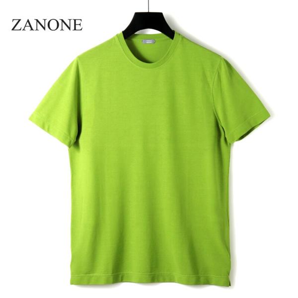 ZANONE / ザノーネ オーガニックアイスコットン半袖クルーネックソリッドカットソー(81259...