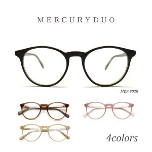 メガネ MERCURYDUO マーキュリーデュオ MDF-8038 全4色