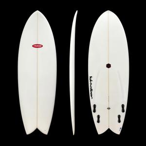 Blaster サーフボード 5'11\" オレンジ/ホワイト Blaster サーフボード 5'11