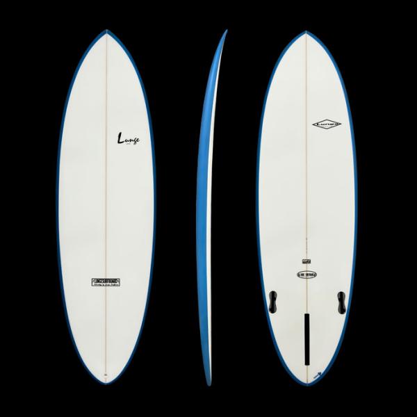 LUNGE DUCK　EPSフォーム　ブルー 5'10"