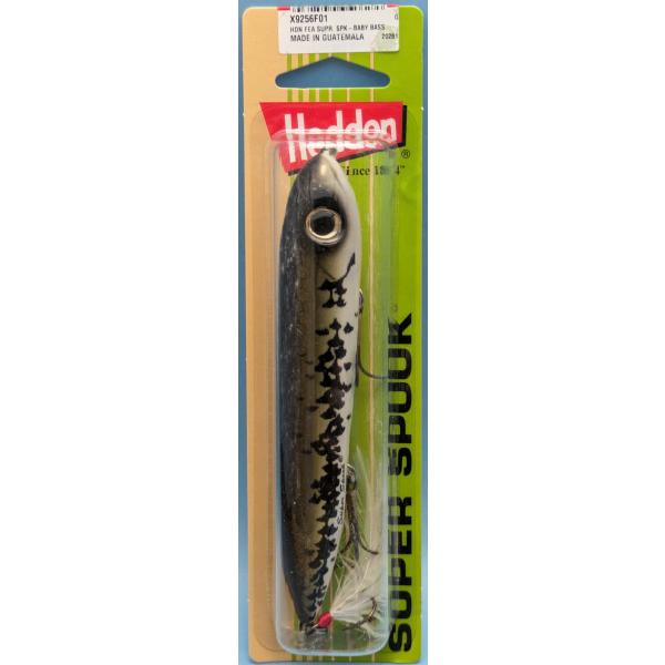 Heddon　フェザードレスド スーパースプーク  01 Baby Bass