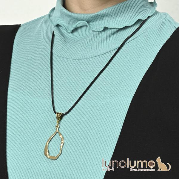 メール便送料無料 日本製 ネックレス ペンダント レディース メタル シルバー ゴールド 艶消し お...