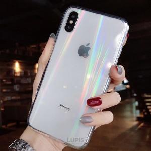 iPhoneケース クリア オーロラ iPho...の詳細画像3