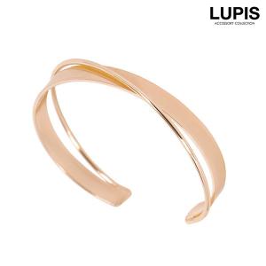 バングル レディース ブレスレット ピンクゴールド シンプル